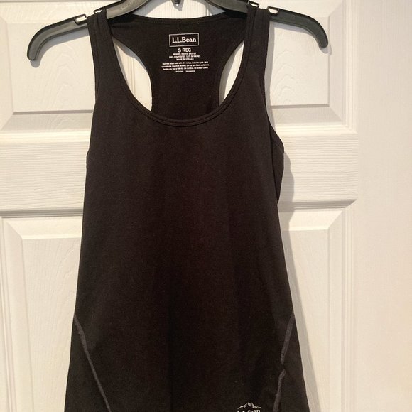 L.L. Bean Athletic Tank Top - Black - Size S - Picture 1 of 3